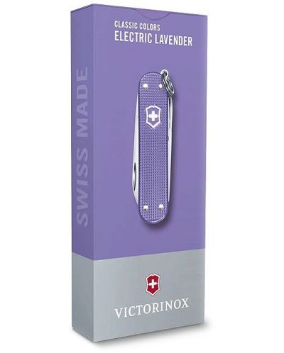 Cutit-briceag Victorinox - Classic Alox, Electric Lavender - 4