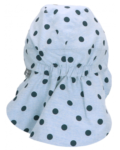 Palarie cu protectie UV 50+ Sterntaler - Cu puncte, pentru un băiat, 51 cm, 18-24 luni, albastru  - 4