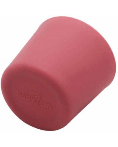 Pahar din silicon BabyJem - Pink - 2