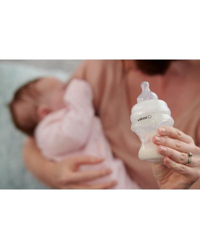 Suzete de sprijin pentru hrănire din silicon Vital Baby - 3+ luni, 2 bucăți - 3