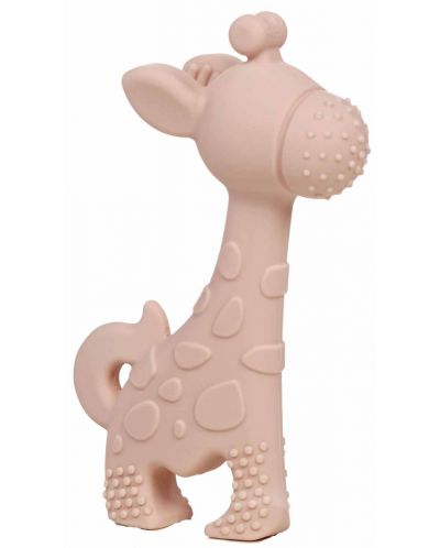 Mestecător de silicon Jane - Girafa, roz - 1