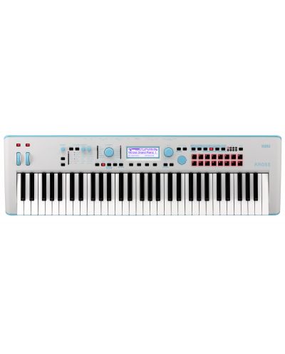 Korg Synthesizer - KROSS 2 61, gri/albastru - 1