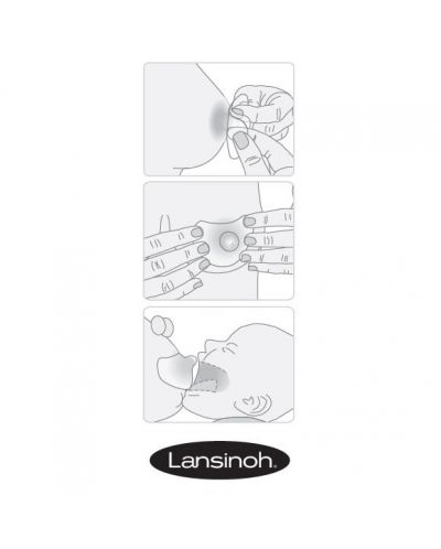 Protectoare din silicon pentru san Lansinoh - 2 buc., 24 mm - 3