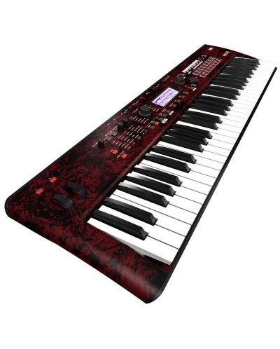 Korg Synthesizer - KROSS 2 61, roșu/negru - 3