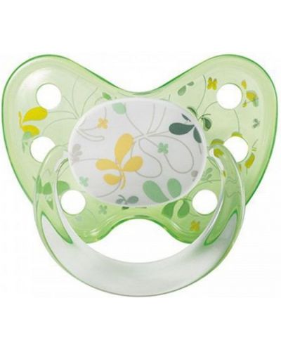 Baby Nova Soother Dentistar - Art Silicone - inel p-r 1, verde - 1