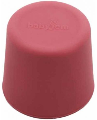 Pahar din silicon BabyJem - Pink - 3
