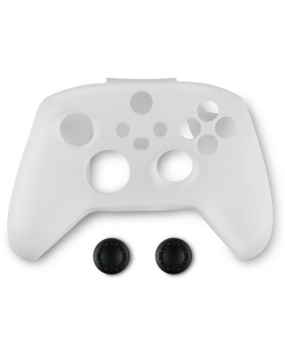 Husa silicon pentru controller Spartan Gear, pentru Xbox Series, alb - 1
