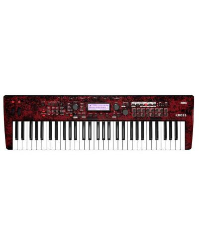 Korg Synthesizer - KROSS 2 61, roșu/negru - 1
