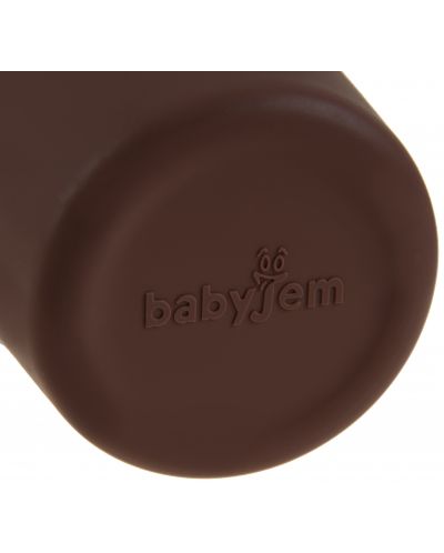 Căniță din silicon BabyJem - Moka, 150 ml - 3