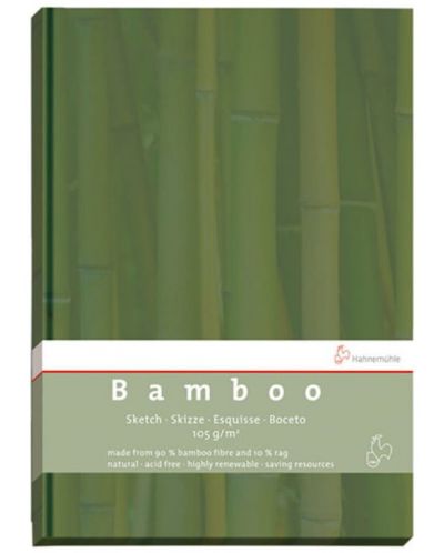 Bloc de schițe Hahnemuhle Bamboo - A4, 64 de coli - 1