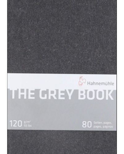 Bloc de schițe Hahnemuhle The Grey Book - A5, 40 de coli - 1