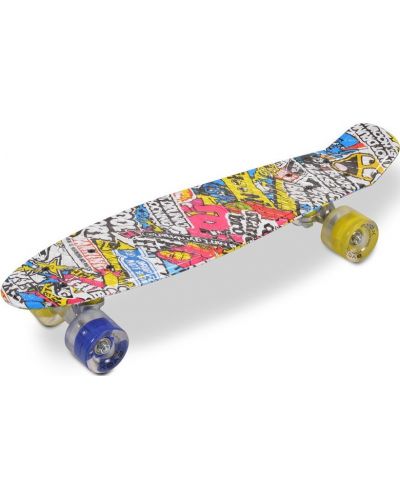 Skateboard Byox 22'' - Printed Hipster	 - 1