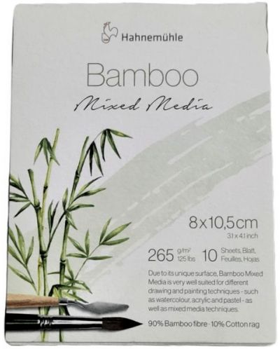 Caiet de schițe Hahnemuhle - Bamboo Mini, 8 x 10.5, 10 foi - 1