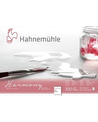 Bloc de schițe Hahnemuhle Harmony - А3, hârtie presată la rece, 12 coli - 1