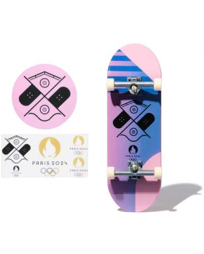 Skateboard fingerboard Tech Deck - Roz și negru, Paris 2024 - 2