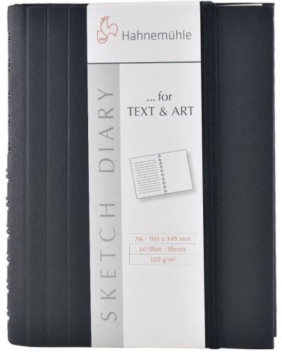 Caiet de schițe Hahnemuhle - Text & Art, А6, 60 foi - 1
