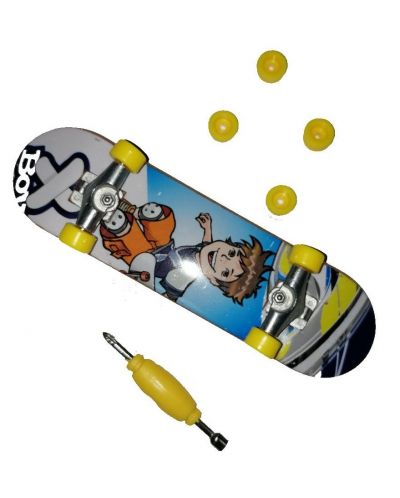 Skateboard pentru degete Raya Toys, asortiment - 2