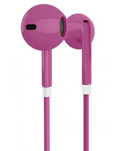 Casti cu microfon Energy Sistem - Earphones 1, roze - 4