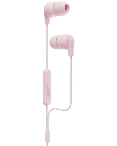 Casti cu microfon Skullcandy - INKD + W/MIC 1, pastels/pink - 1