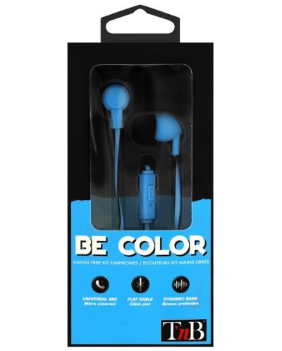 Casti cu microfon TNB - Be color, albastre - 4