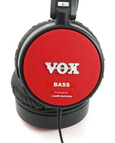 Căști pentru chitară VOX - amPhones BASS, negru/roșu - 4