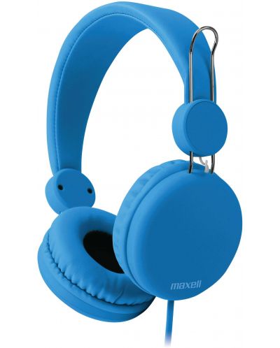Casti cu microfon Maxell - HP Spectrum, albastre - 1
