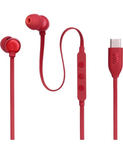 Căști cu microfon JBL - Tune 310C USB-C, roșii - 7