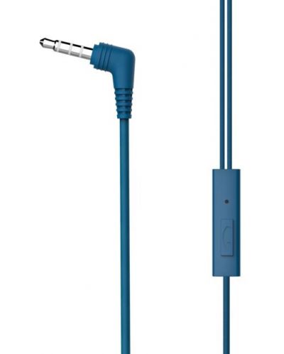 Căști cu microfon Nokia - Wired Buds WB-101, albastru - 3