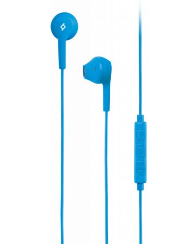 Casti wireless cu microfon ttec - RIO In-Ear Headphones, albastre - 1