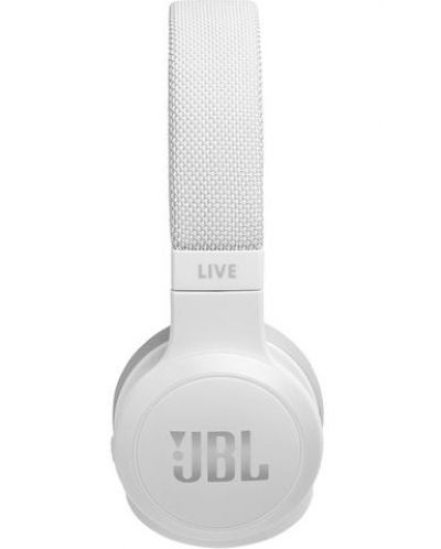 Casti JBL - Live 400 BT, albe - 2