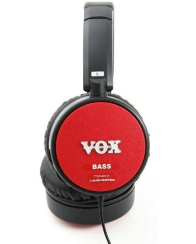 Căști pentru chitară VOX - amPhones BASS, negru/roșu - 2