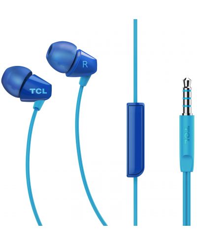 Casti cu microfon TCL - SOCL100, albastre - 3