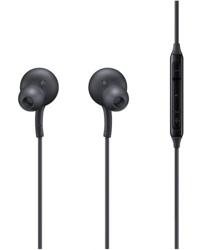 Casti cu microfon Samsung - IC100, type-C, negre - 5
