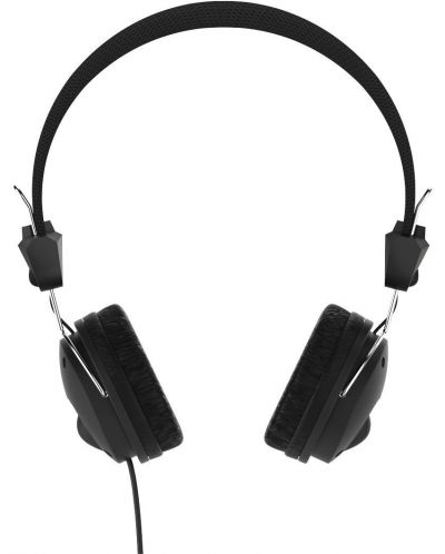 HAMA Casti cu microfon "Fun4Phone", On-Ear Stereo Headphones, black - 2
