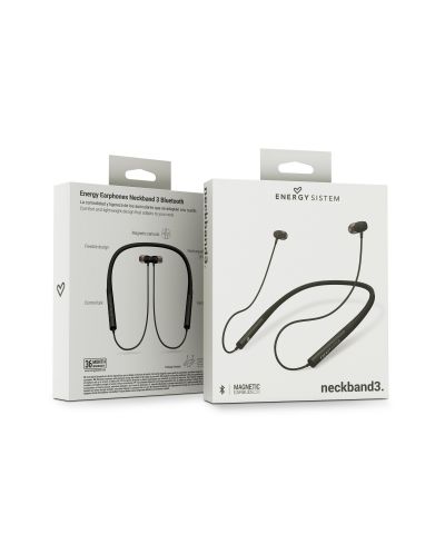 Casti Energy Sistem - Earphones Neckband 3 Bluetooth, negre - 6