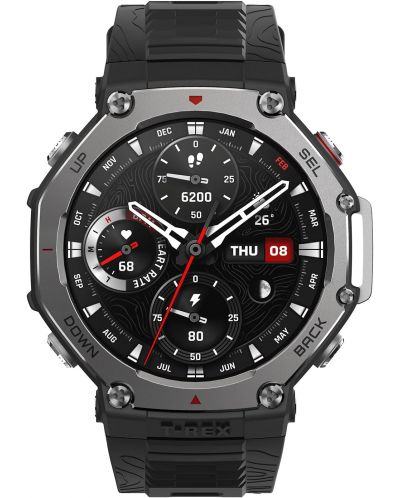 Smartwatch Amazfit - T-Rex 3, 48 mm, 1.5'', Onyx