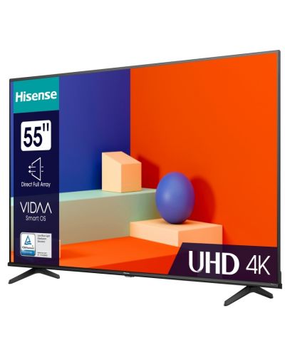 Smart TV Hisense - A6K, 55'', DLED, 4K, negru - 3