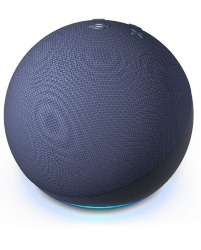 Boxa smart Amazon - Echo Dot 5, albastruă - 2