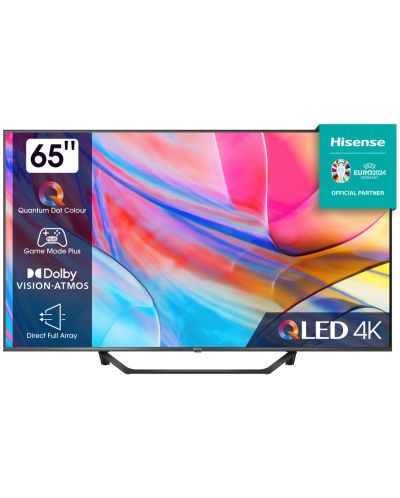 Televizor smart Hisense - A7GQ, 65", QLED, 4K, gri - 1