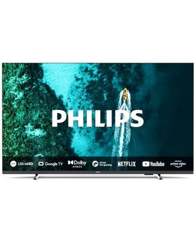 Smart TV  Philips - 50PUS7409/12, 50'', LED, 4K, negru  - 1