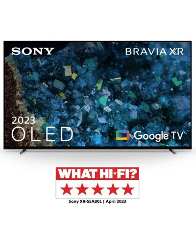 Televizor smart Sony - XR55A80LAEP, 55'', OLED, 4K, negru - 4