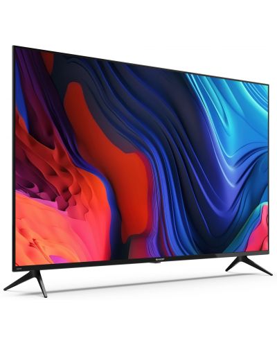 Smart TV Sharp - 50FL1EA, 50'', LED, 4K, negru - 4