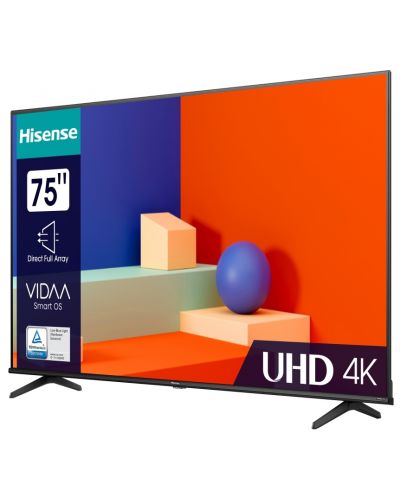 Hisense Smart TV - A6K, 75'', DLED, 4K, negru - 2