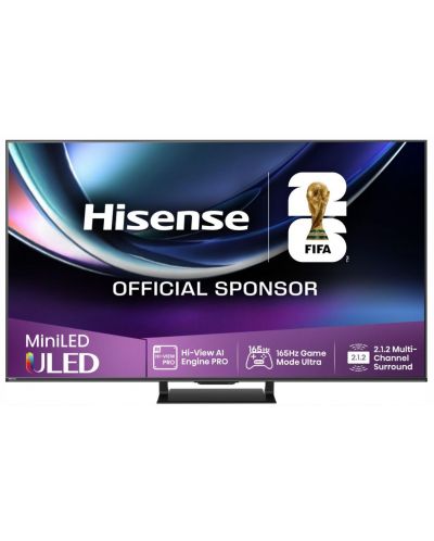 Televizor smart Hisense - 55U7Q_PRO, 55'', ULED MiniLED AI PRO, 4K