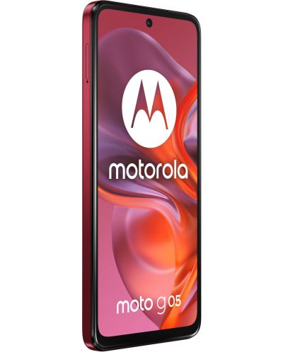 Smartphone Motorola - Moto G05, 6.67'', 8GB/128GB, Plum Red | Ozone.ro