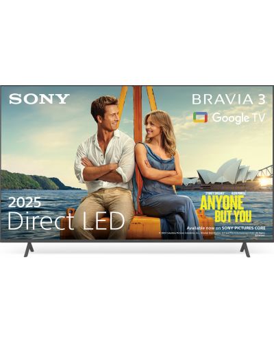 Smart TV Sony - BRAVIA 3 K50S39B.CEI, 50'', DLED, 4K, negru | Ozone.ro