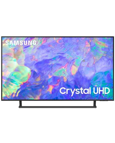 Samsung Smart TV - 43CU8572, 43'', LED, 4K, gri închis - 1