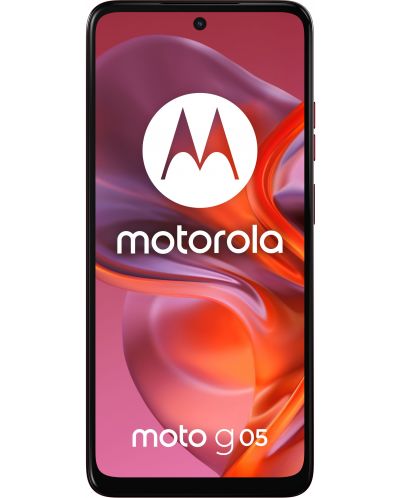 Smartphone Motorola - Moto G05, 6.67'', 8GB/128GB, Plum Red | Ozone.ro