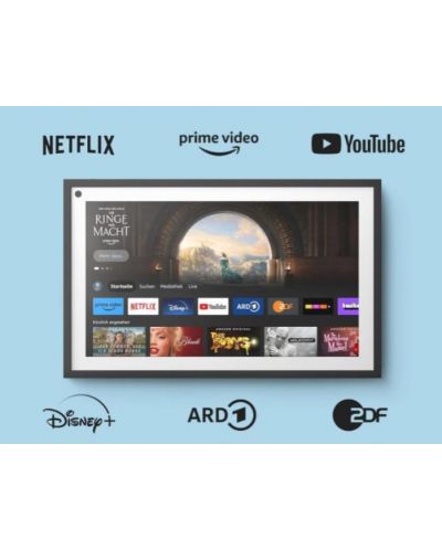Difuzor inteligent cu afișaj Amazon - Echo Show 15, Fire TV, negru - 3