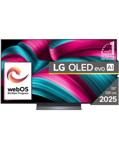 Smart TV LG - OLED55C51LA, 55'', OLED, 4K, 120Hz, negru | Ozone.ro